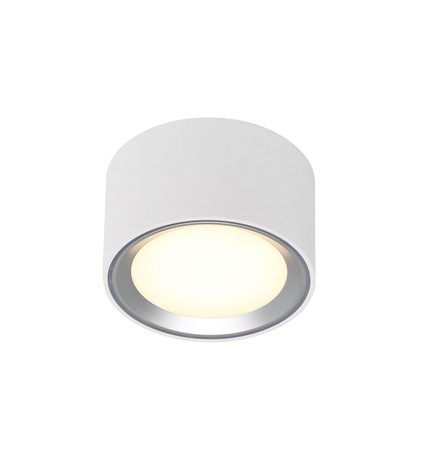 Lampa sufitowa Oprawa natykowa TUBA FALLON NORDLUX 1x5,5W LED Srebrny Metal 47540132