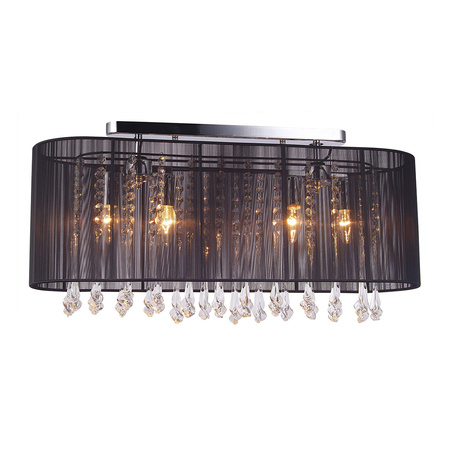 Lampa Wisząca Isla  Czarny MXM1870-4 BL Italux