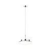 Lampa wisząca  LUENA LED 11.5W 600lm okrągła 250mm 3000K IP44 230V szkło chrom / metal