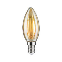 Źródło światła LED Vintage Świeca 2W E14 230V Złoty 1700K