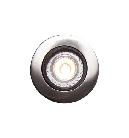 Lampa sufitowa Oprawa podtynkowa MIXIT NORDLUX 1x8W GU10 Srebrny Metal 71810132