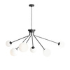 LAMPA WISZĄCA HOLM 6 BLACK