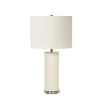 Lampa stołowa Ripple  Biała Białe RIPPLE-TL-WHT Elstead Lighting