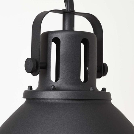 Lampa wisząca Brilliant Jesper 23772/06 E27 38cm -czarny