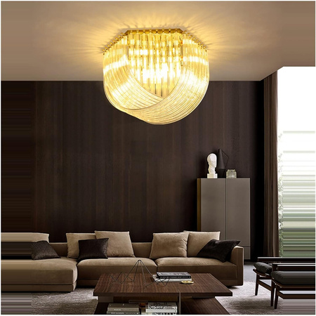 Lampa ' Murano Plaza Gold' - 65 cm ADANI AD115