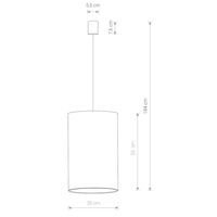 Lampa sufitowa BARREL L Różowy Nowodvorski 8444