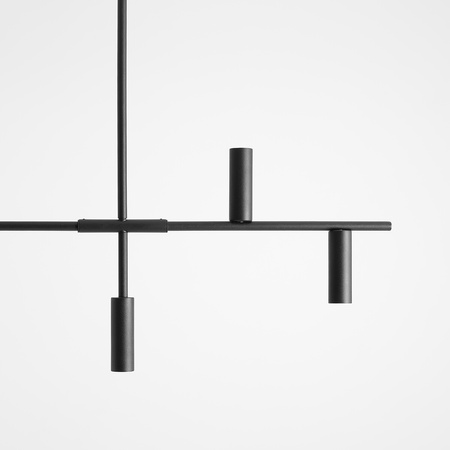 LAMPA WISZĄCA TREVO 6 ALL BLACK