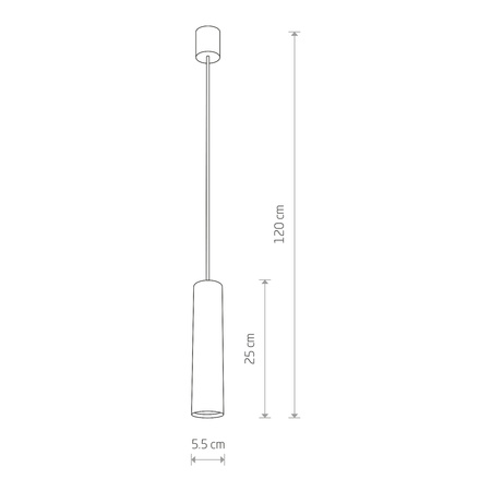 Lampa sufitowa EYE M Biały Nowodvorski 5397