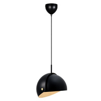 Lampa wisząca Nordlux E27 15W Metal/Tworzywo sztuczne Czarny 2320053003