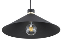 Lampa wisząca NASHVILLE czarny, mosiądz  E27 4695 Argon