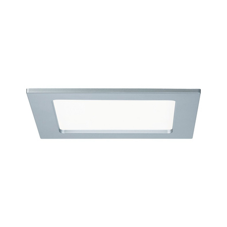 Panel kwadratowy LED 1x12W 4000K 230V 165x165mm Chrom Mat/Tworzywo sztuczne