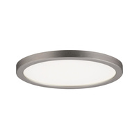 Plafoniera AREO LED DIM 6.5W 418lm 3000K okrągła 120mm IP44 230V satynowy nikiel / tworzywo sztuczne