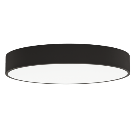 Lampa sufitowa Isia PRO ACB Lighting LED Teksturowana czerń Metal/Akryl P345389PNCA