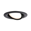 Oprawa do wbudowania NOVA LED PLUS DIM wychylna 6W 470lm 93mm 2700K IP65 230V  czarny matowy