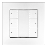 DALI-2 Certyfikowany 6-klawiszowy przycisk ścienny SR-2422K6-DA2-WSK Sunricher