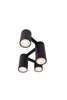 Maxlight C0227 Lampa Sufitowa Laxer Czarna