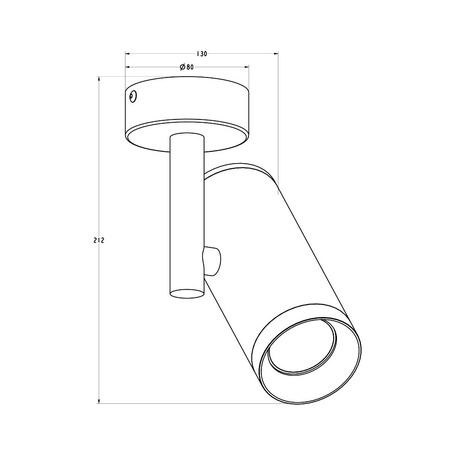 Zumaline SPOT TORI SL CZARNY 003064-001952