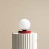 LAMPKA BIURKOWA BALL RED WINE S