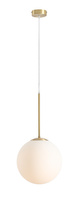 LAMPA WISZĄCA BOSSO MEDIUM 30 BRASS