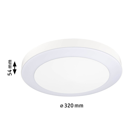 Plafoniera CIRCULA  14W SH Zigbee 2200-3000K IP44 230V biały / tworzywo sztuczne