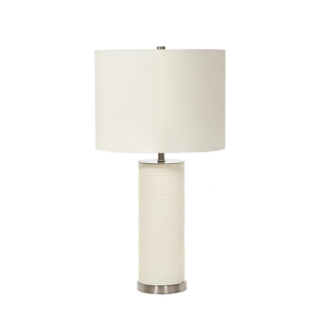 Lampa stołowa Ripple  Biała Białe RIPPLE-TL-WHT Elstead Lighting