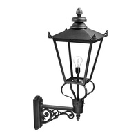 Latarnia naścienna Wilmslow  Czarne WSLB1-BLACK Elstead Lighting