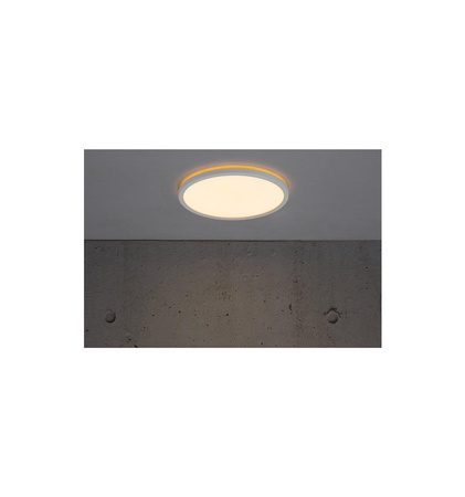 Lampa sufitowa Plafon okrągły BRONX NORDLUX 1x18W LED Biały Tworzywo 47256001