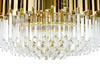 Lampa wisząca IMPERIAL GOLD 80 - stal, kryształ ADANI AD142