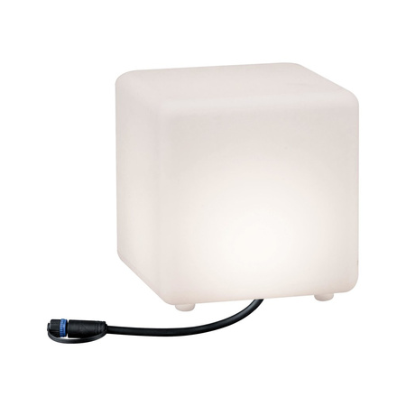 Oprawa ogrodowa Plug & Shine CUBE 200x200 2.8W 3000K 235lm IP67 24V biały