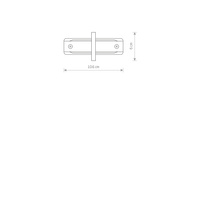 1-obwodowy Profile PROFILE RECESSED STRAIGHT CONNECTOR Biały Nowodvorski 8967