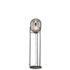 Lampa Podłogowa Regi Fischer&Honsel E27 1x40W czarny metal 40424