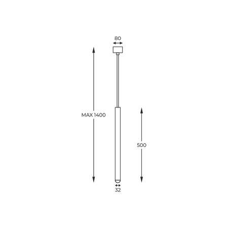 Zumaline Lampa WISZĄCA LOYA CZARNY 003064-003493