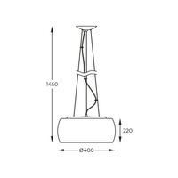 Zumaline Lampa WISZĄCA Crystal CHROM 003064-001003