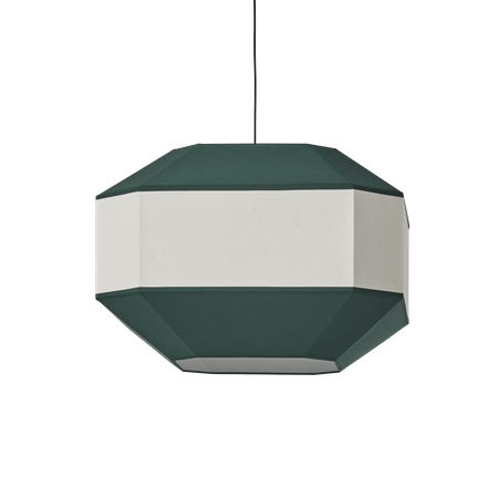 Lampa wisząca Bauhaus ACB Lighting LED E27 Zielony/len Metal C39176VELI