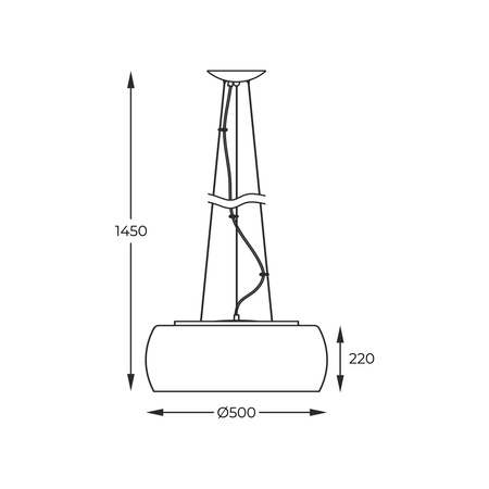 Zumaline Lampa WISZĄCA Crystal CHROM 003064-001004