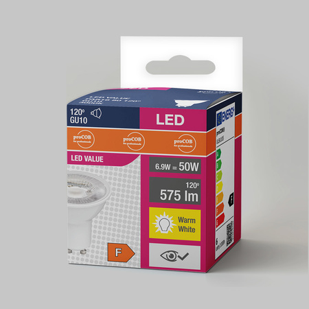 Żarówka LED 3000k GU10 OSRAM Tech ULBU105