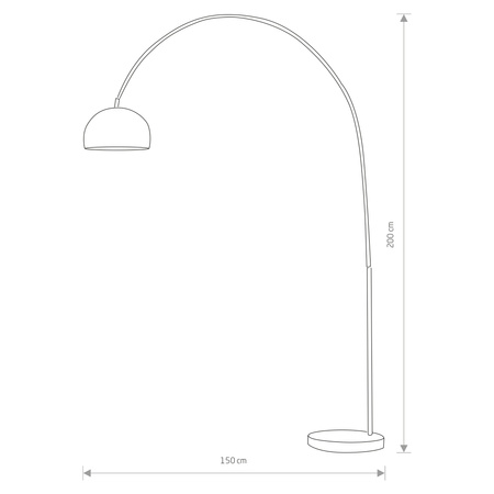 Lampa podłogowa COSMO S Chrom Nowodvorski 4917