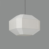 Lampa wisząca Bauhaus ACB Lighting LED E27 Biały/len Metal C39176BLI