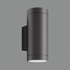 Lampa ścienna Nori ACB Lighting LED E27 Teksturowany antracyt Aluminium/Szkło A20442GR