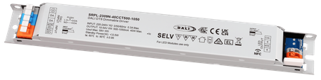 Zasilacz LED 40W NFC stałoprądowy DALI DT8 SRPL-2309N-40CCT500-1050 Sunricher