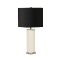 Lampa stołowa Ripple  Biała Białe RIPPLE-TL-WHT-B Elstead Lighting