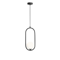 LAMPA WISZĄCA CORDEL BLACK ADANI AD156