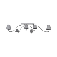 Lampa sufitowa SWIVEL Szary Nowodvorski 6553