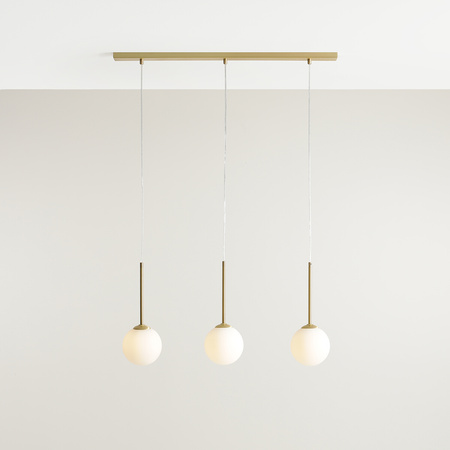 LAMPA WISZĄCA BOSSO 3 BRASS