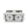 Oprawa sufitowa Downlight - Neutralna barwa - 2x10W ULDL47 Unilight