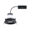 Oprawa do wbudowania NOVA LED PLUS DIM wychylna 6W 470lm 93mm 2700K IP65 230V  czarny matowy