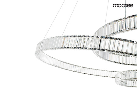 MOOSEE lampa wisząca WAVE 160A chrom