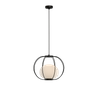 Lampa wisząca Marina ACB Lighting LED E27 Teksturowana czerń Żelazo/Aluminium/Szkło C38064N