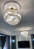 Lampa ' Murano Plaza Gold' - 65 cm ADANI AD115