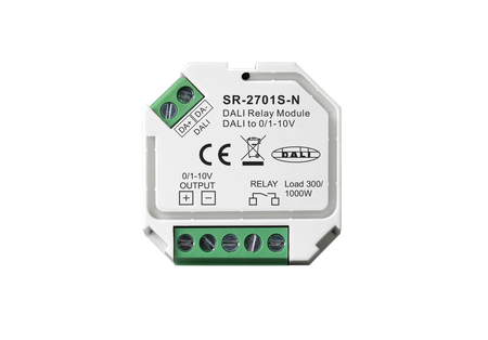 Moduł przekaźnikowy DALI + Konwerter DALI na 0/1-10V SR-2701S-N Sunricher